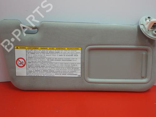 Right sun visor LEXUS CT (ZWA10_) 200h (ZWA10_, ZWA10R) | BP3980992I2 