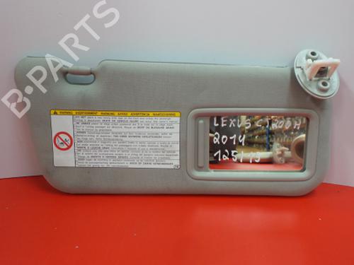 Right sun visor LEXUS CT (ZWA10_) 200h (ZWA10_, ZWA10R) | BP3980992I2 