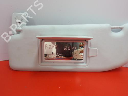 Left sun visor PEUGEOT 208 I (CA_, CC_) 1.4 HDi | BP3981146I1 