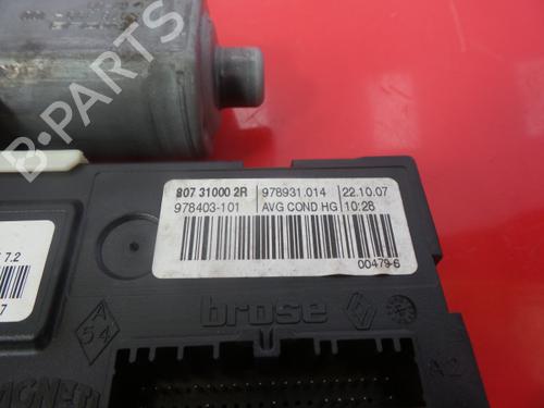 Left front window motor RENAULT LAGUNA III (BT0/1) 1.5 dCi (BT00, BT0A, BT0T, BT1J) | BP3983286E21