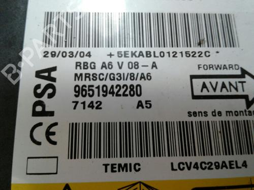 Airbag module CITROËN C2 (JM_)  | BP3985624M53