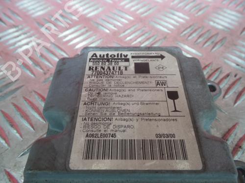 Airbag module RENAULT SCÉNIC I MPV (JA0/1_, FA0_) 1.4 16V (JA0D, JA1H, Ja0W, JA10) | BP3985985M53 