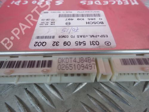 Electronic module MERCEDES-BENZ S-CLASS (W220, V220) S 320 CDI (220.026, 220.126) | BP3986945M83