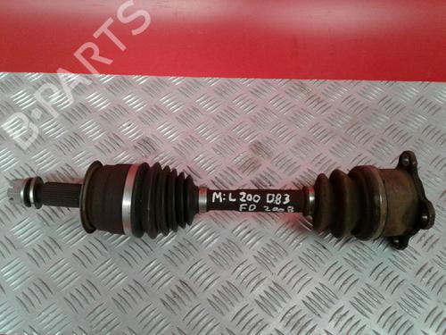 Used Right front driveshaft MITSUBISHI L200 / TRITON (KA_T, KB_T) [2004-2018]  3987160