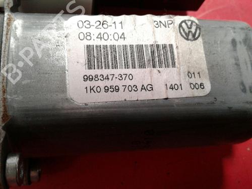 Left rear window motor VW GOLF VI (5K1)  | BP3987497E23