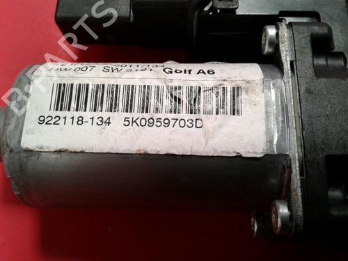 Right rear window motor VW GOLF VI (5K1)  | BP3987498E22 