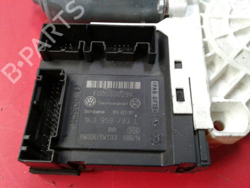 Rudehejsemotor forskærm venstre VW PASSAT B6 (3C2) 2.0 TDI | BP3987585E21 