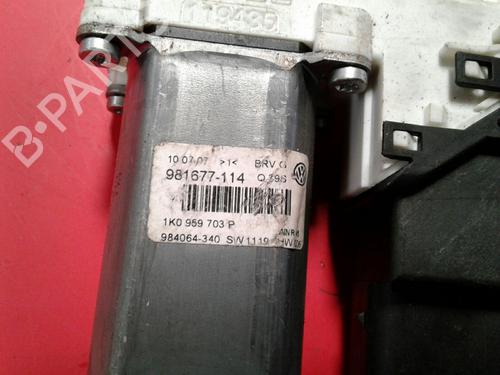 Left rear window motor VW PASSAT B6 (3C2)  | BP3987635E23 