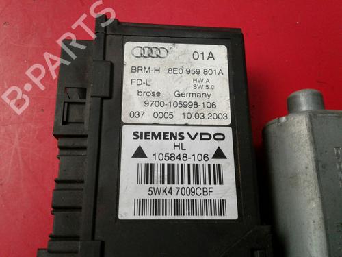 Left rear window motor AUDI A4 B6 (8E2) | BP3987914E23