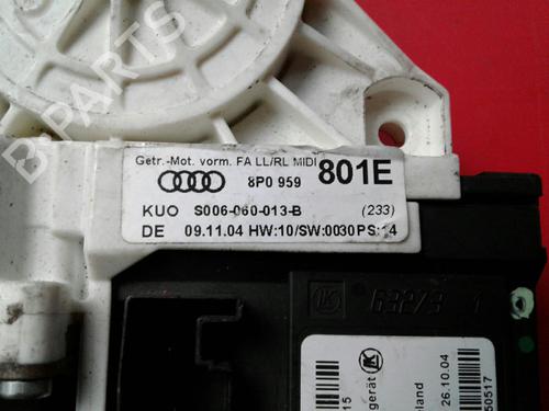 Moteur de lève-vitre avant gauche AUDI A3 (8P1)  | BP3988071E21