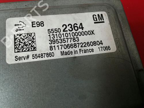 Engine control unit (ECU) OPEL CORSA E Hatchback Van (X15) 1.3 CDTI (08) | BP4650457M57 