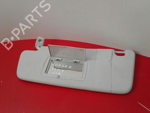 Left sun visor OPEL CORSA E Hatchback Van (X15) 1.3 CDTI (08) | BP4655227I1 