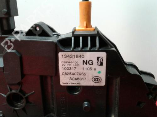 Zamek drzwi przednich prawych OPEL CORSA E Hatchback Van (X15) 1.3 CDTI (08) | BP4698331C97 