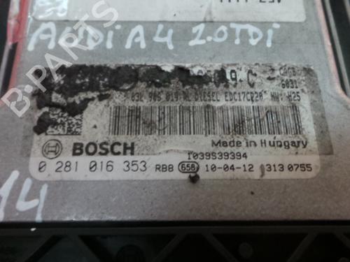 Engine control unit (ECU) AUDI A4 B8 (8K2) 2.0 TDI | BP4905985M57 