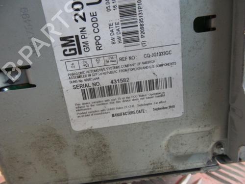Radio OPEL INSIGNIA A Saloon (G09) 2.0 CDTI (69) | BP4952490E6 