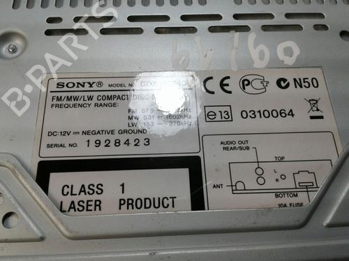 Radio MITSUBISHI Canter (FB7, FB8, FE7, FE8) VII  | BP5106400E6 