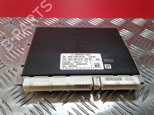 Electronic module MERCEDES-BENZ S-CLASS (W221, V221) S 350 (221.056, 221.156) A221 540 40 62 