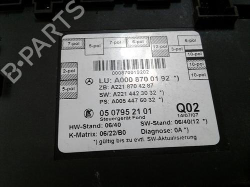 Electronic module MERCEDES-BENZ S-CLASS (W221, V221) S 350 (221.056, 221.156) | BP5406619M83 