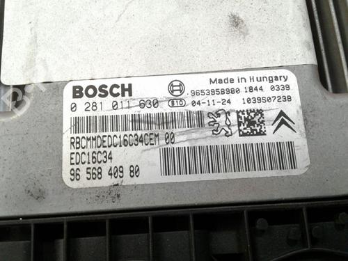 Engine control unit (ECU) CITROËN C4 I (LC_) 1.6 HDi | BP5591994M57