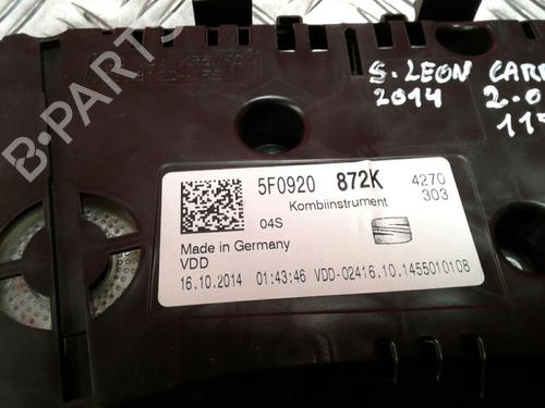 Instrument cluster SEAT LEON ST (5F8) 2.0 TDI | BP5609487C47 