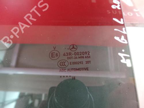 Rear left door window MERCEDES-BENZ GLC (X253) 250 d 4-matic (253.909) | BP6120957C20 