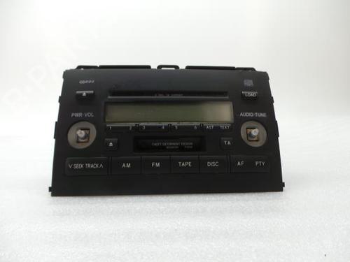 Used Radio TOYOTA LAND CRUISER PRADO (_J12_) 3.0 D-4D (KDJ120, KDJ125) (166 hp) 6419957