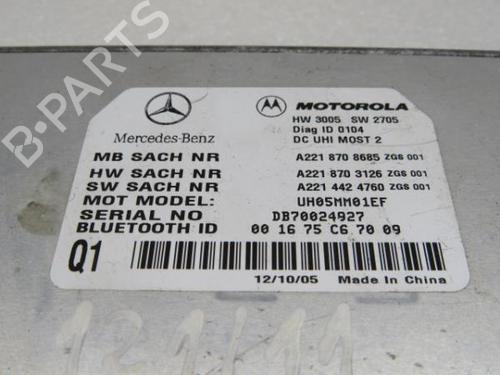 Electronic module MERCEDES-BENZ S-CLASS (W221, V221) S 320 CDI (221.022, 221.122) | BP6426268M83 