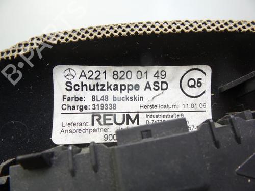 Interior roof light MERCEDES-BENZ S-CLASS (W221, V221) S 320 CDI (221.022, 221.122) | BP6432666I8 