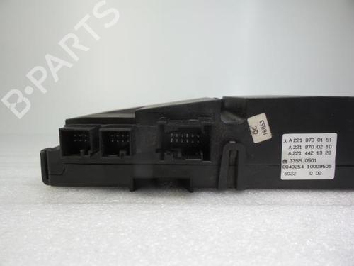 Climate control MERCEDES-BENZ S-CLASS (W221, V221) S 320 CDI (221.022, 221.122) | BP6441980I5 