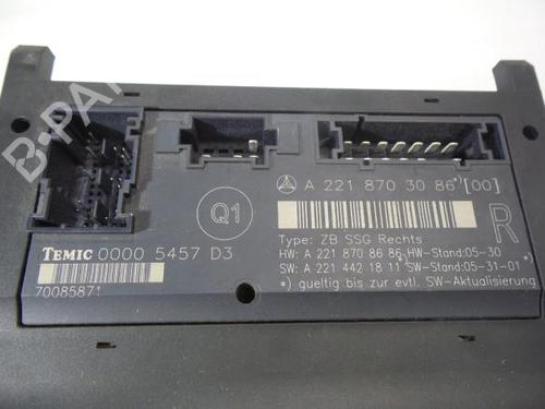 Electronic module MERCEDES-BENZ S-CLASS (W221, V221) S 320 CDI (221.022, 221.122) | BP6462459M83 
