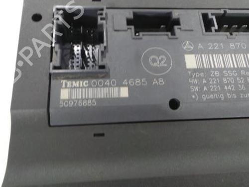 Electronic module MERCEDES-BENZ S-CLASS (W221, V221) S 350 BlueTec (221.026, 221.126) | BP6799804M83 