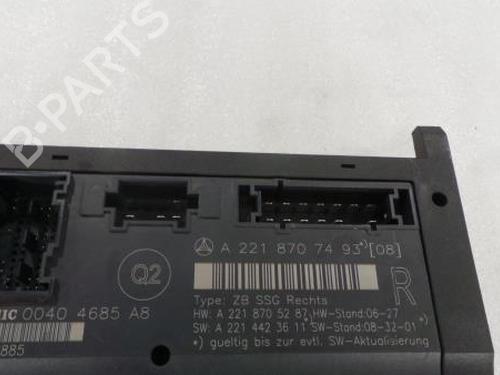 Electronic module MERCEDES-BENZ S-CLASS (W221, V221) S 350 BlueTec (221.026, 221.126) | BP6799804M83 