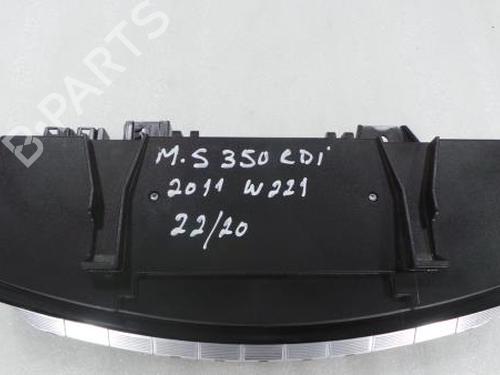 Climate control MERCEDES-BENZ S-CLASS (W221, V221) S 350 BlueTec (221.026, 221.126) | BP6800866I5 