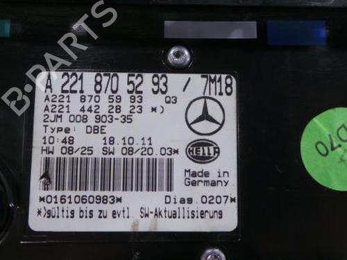 Interior roof light MERCEDES-BENZ S-CLASS (W221, V221) S 350 BlueTec (221.026, 221.126) | BP6941547I8 