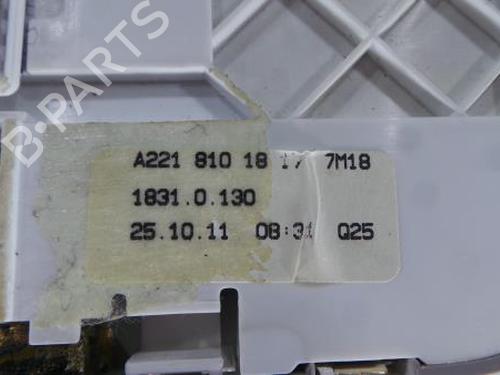 Interior roof light MERCEDES-BENZ S-CLASS (W221, V221) S 350 BlueTec (221.026, 221.126) | BP6941810I8 