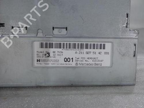 Radio MERCEDES-BENZ E-CLASS (W211) E 280 CDI (211.023) | BP7230603E6 