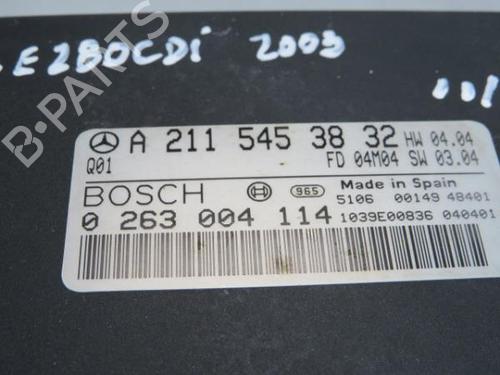 Electronic module MERCEDES-BENZ E-CLASS (W211) E 280 CDI (211.023) | BP7236798M83 
