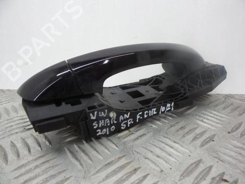 Front right exterior door handle VW SHARAN (7N1, 7N2) 2.0 TDI | BP7435015C129 