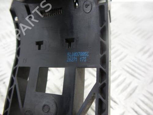 Front right exterior door handle VW SHARAN (7N1, 7N2) 2.0 TDI | BP7435015C129 