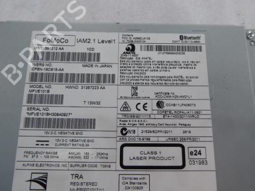 Radio VOLVO V40 Hatchback (525) D2 | BP8106073E6