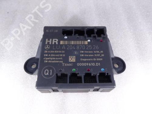 Elektronisk modul MERCEDES-BENZ C-CLASS (W204) C 220 CDI (204.008) (170 hp) 8126707