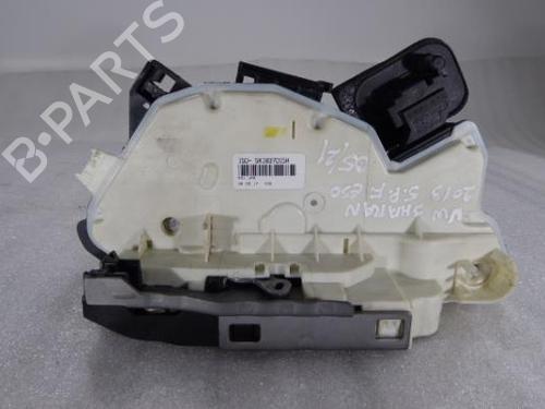 Front left lock VW SHARAN (7N1, 7N2) 2.0 TDI 15D-5K1837015H  