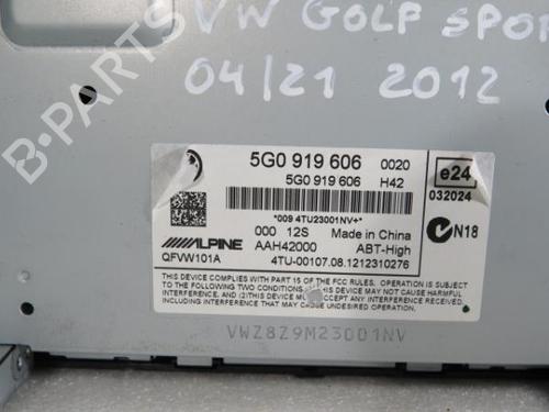 Radio VW GOLF SPORTSVAN VII (AM1, AN1) 1.6 TDI | BP8527034E6 