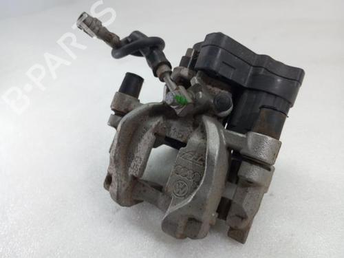 Left rear brake caliper VW GOLF SPORTSVAN VII (AM1, AN1) 1.6 TDI | BP14396063M107 
