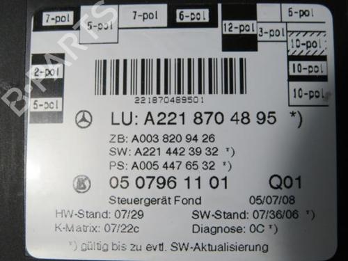 Electronic module MERCEDES-BENZ S-CLASS (W221, V221) S 320 CDI (221.022, 221.122) | BP8808091M83 