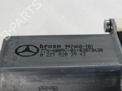 Left rear window motor MERCEDES-BENZ S-CLASS (W221, V221) S 320 CDI (221.022, 221.122) | BP8812563E23 