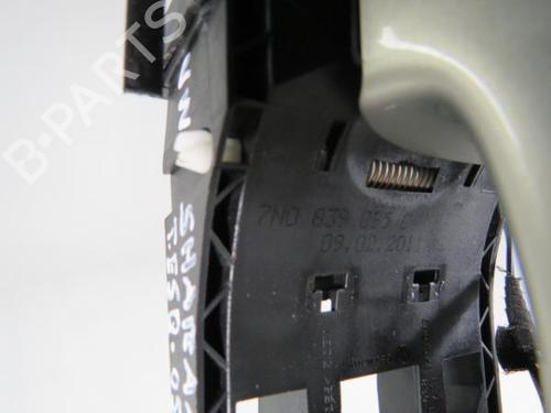 Rear left exterior door handle VW SHARAN (7N1, 7N2) 2.0 TDI | BP8907134C130 