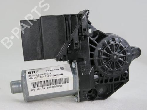 Rudehejsemotor bagstkærm venstre VW GOLF VI (5K1) 1.6 TDI | BP9126927E23 