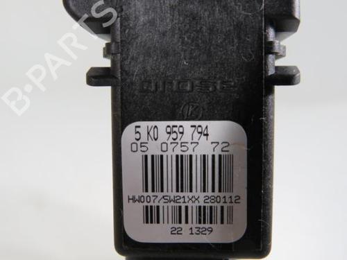 Rudehejsemotor bagstkærm venstre VW GOLF VI (5K1) 1.6 TDI | BP9126927E23 