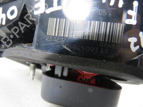 Left tailgate light VW GOLF VI (5K1) 1.6 TDI | BP9135122C79